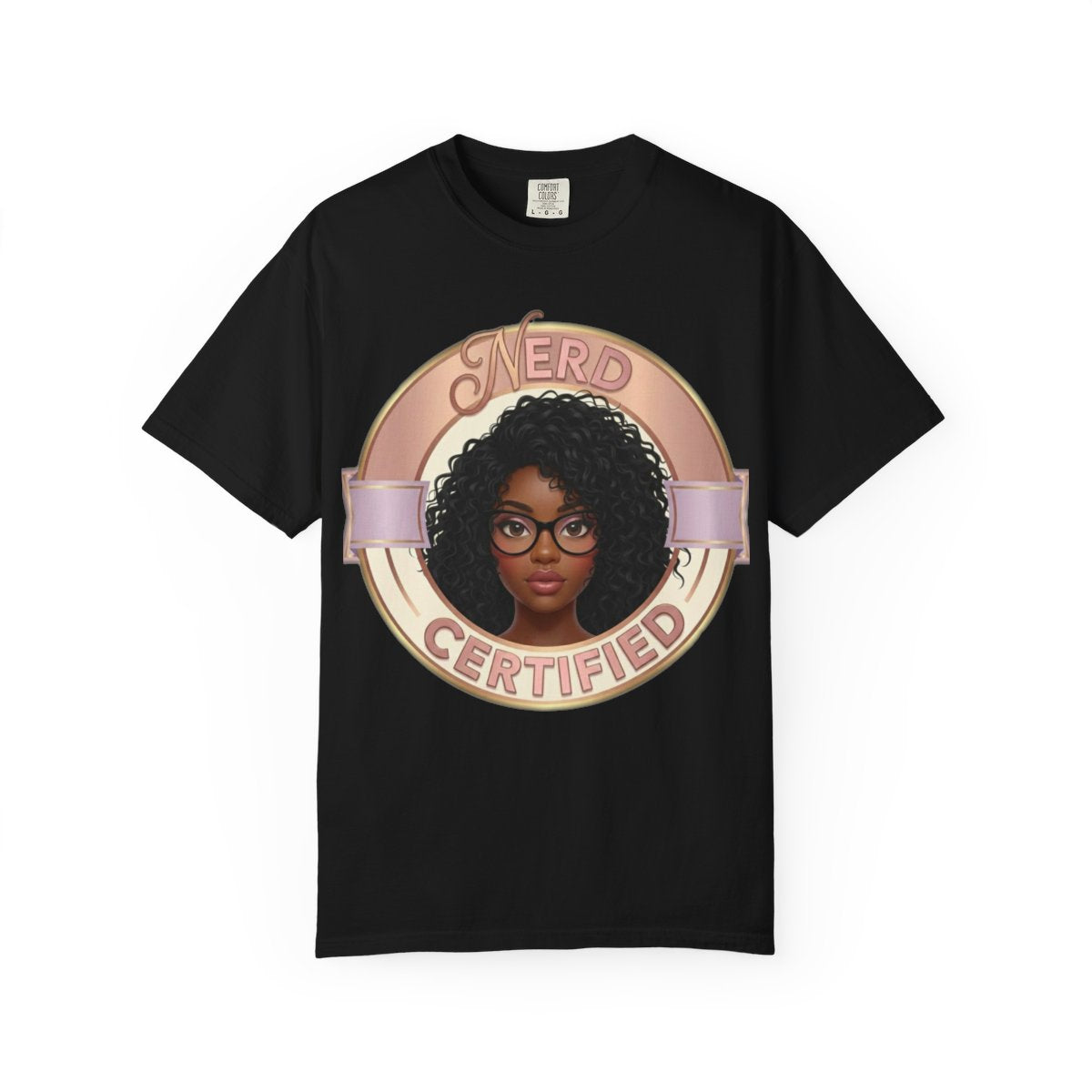 Nerd Certified female t-shirt