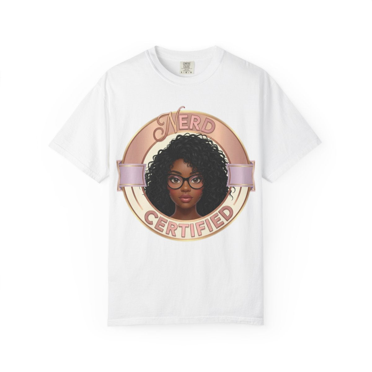 Nerd Certified female t-shirt